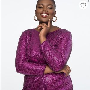 Eloquii sequins dress